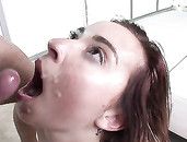 Lollipop And Cock Sucking Teen Takes A Deep Fucking