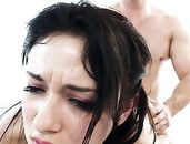 Thick Messy Facial For His Ass Fucked Queen