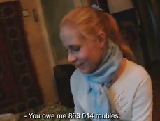 Blonde Warms Up In Winter With Hardcore Sex