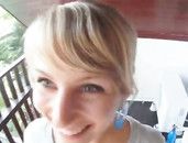 Trampy Blonde Banging Hardcore On His Deck