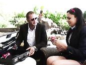 Seductive Schoolgirl Slut Fucked By His Big Cock