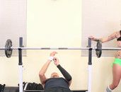 After Workout Hardcore With The Busty Inked Babe