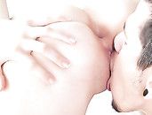 Hot Dick Sucking Chick Fucked In Her Shaved Twat