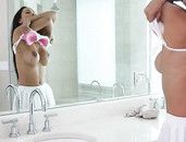 Babe Bent Over The Bathroom Counter And Fucked Hard