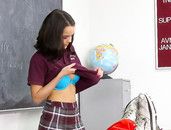 Teacher Cums On Dillion Harper After Fucking Her