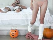 Beautiful Young Adria Rae Fucked On Halloween