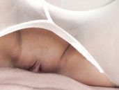 Fucking Amateur Girlfriend Pussy Through Torn Tights