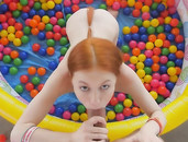 Tiny Gal Spreads Wide And Takes His Huge cock