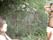 Hot Stepsisters Explore Naughty Lesbian Sex
