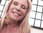 Milky White Asshole Fucked Until It Gapes Open