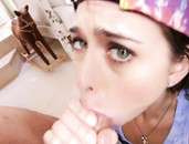 Sucked Off By Cum Craving Pornstar Riley Reid